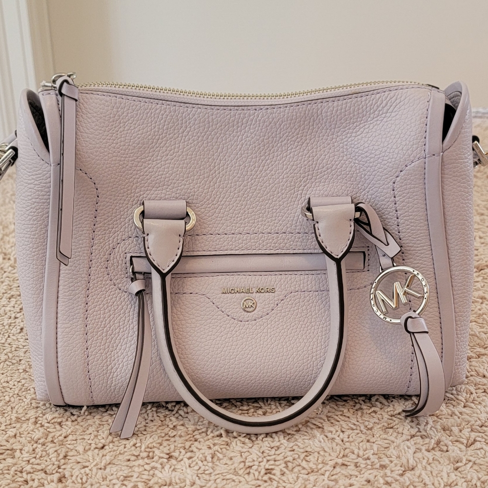 Michael Kors Carine Satchel Lavender Mist